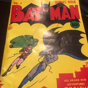 Batman No.1 very rare reprint of 1st ever issue